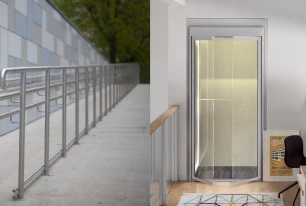 home elevators vs. ramps